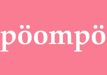 Synonym pöompö
