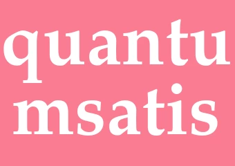 Synonym quantumsatis