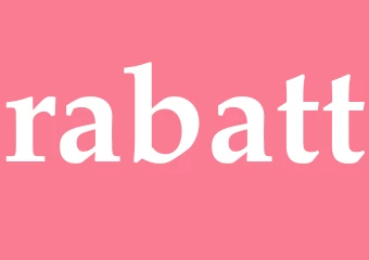 Synonym rabatt