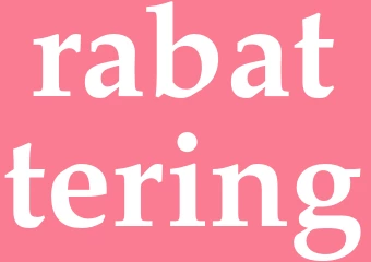 Synonym rabattering