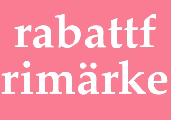 Synonym rabattfrimärke