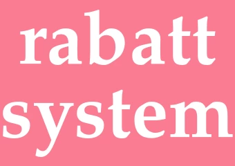 Synonym rabattsystem