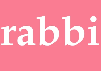 Synonym rabbi