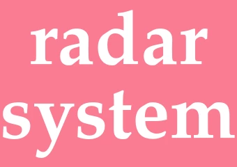 Synonym radarsystem