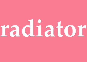 Synonym radiator