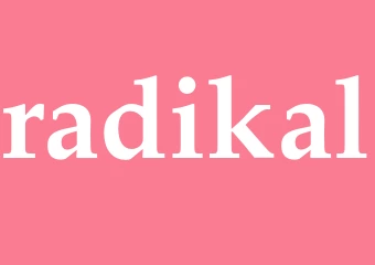 Synonym radikal