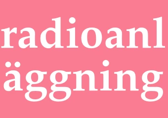 Synonym radioanläggning