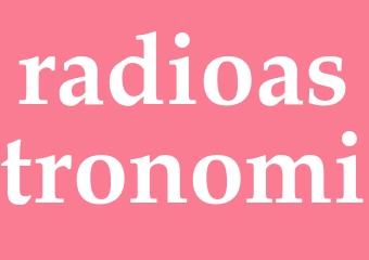 Synonym radioastronomi