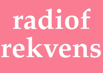 Synonym radiofrekvens