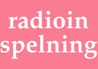 Synonym radioinspelning