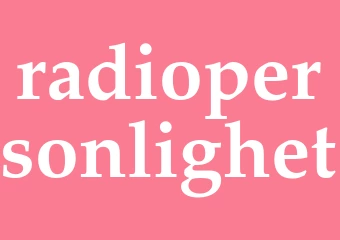 Synonym radiopersonlighet