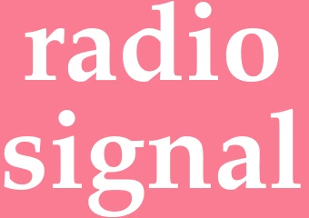 Synonym radiosignal