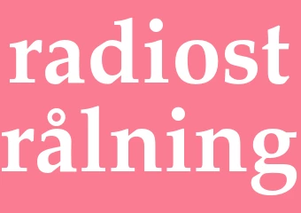 Synonym radiostrålning
