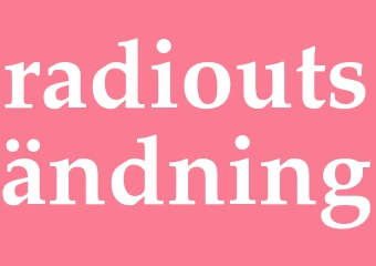 Synonym radioutsändning