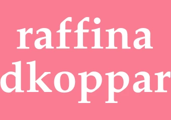 Synonym raffinadkoppar