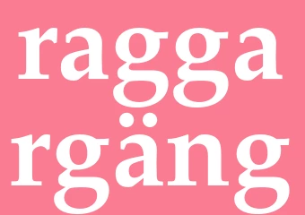 Synonym raggargäng