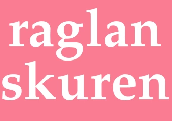 Synonym raglanskuren