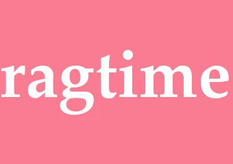 Synonym ragtime