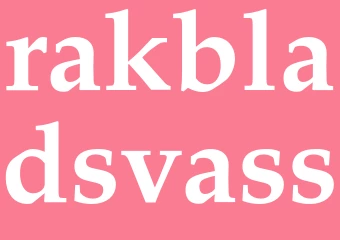 Synonym rakbladsvass