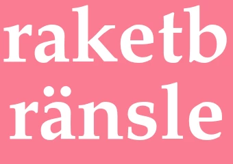 Synonym raketbränsle