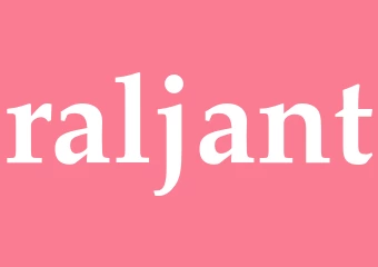 Synonym raljant