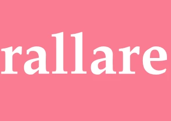 Synonym rallare