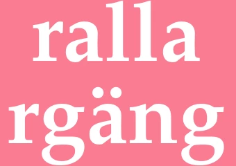 Synonym rallargäng