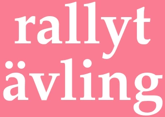 Synonym rallytävling