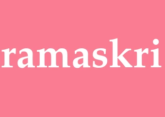 Synonym ramaskri