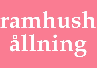 Synonym ramhushållning