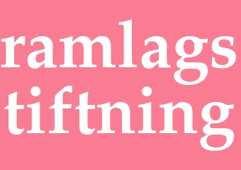 Synonym ramlagstiftning