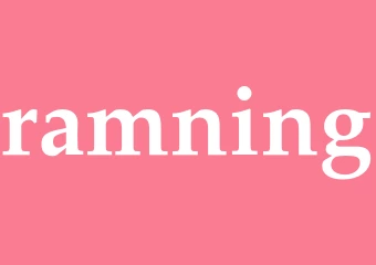 Synonym ramning