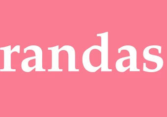 Synonym randas