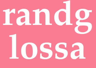 Synonym randglossa