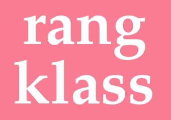 Synonym rangklass