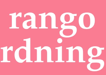 Synonym rangordning