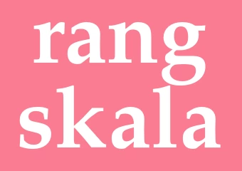 Synonym rangskala
