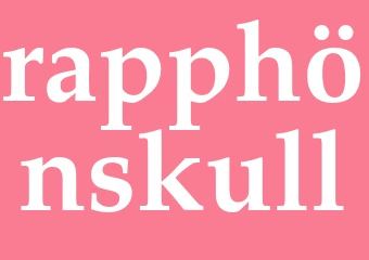 Synonym rapphönskull
