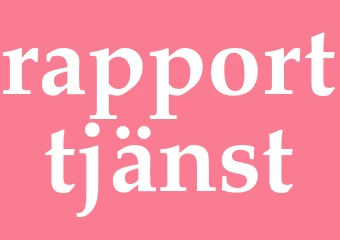 Synonym rapporttjänst