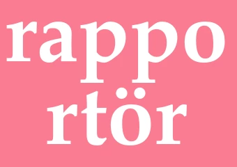 Synonym rapportör