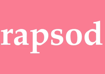 Synonym rapsod