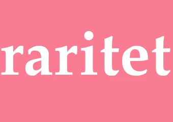Synonym raritet