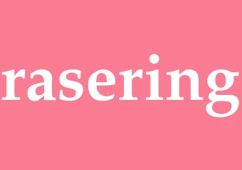 Synonym rasering