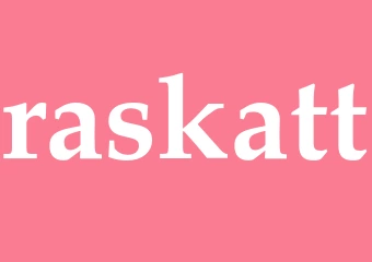 Synonym raskatt