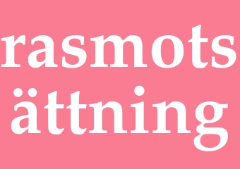 Synonym rasmotsättning