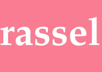 Synonym rassel