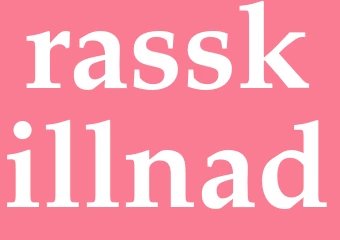 Synonym rasskillnad