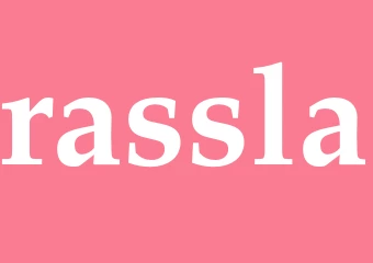 Synonym rassla