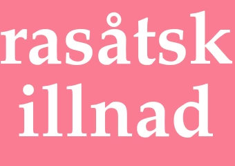 Synonym rasåtskillnad