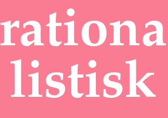 Synonym rationalistisk